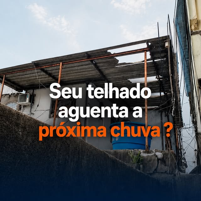 Publicação da C&C sobre prevenção de problemas em telhados antes das chuvas